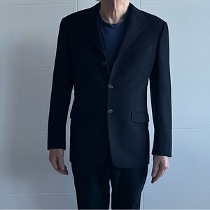 Men's Cashmere Navy Blazer